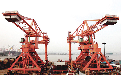 1500t小時(shí)連續(xù)式卸船機(jī)
