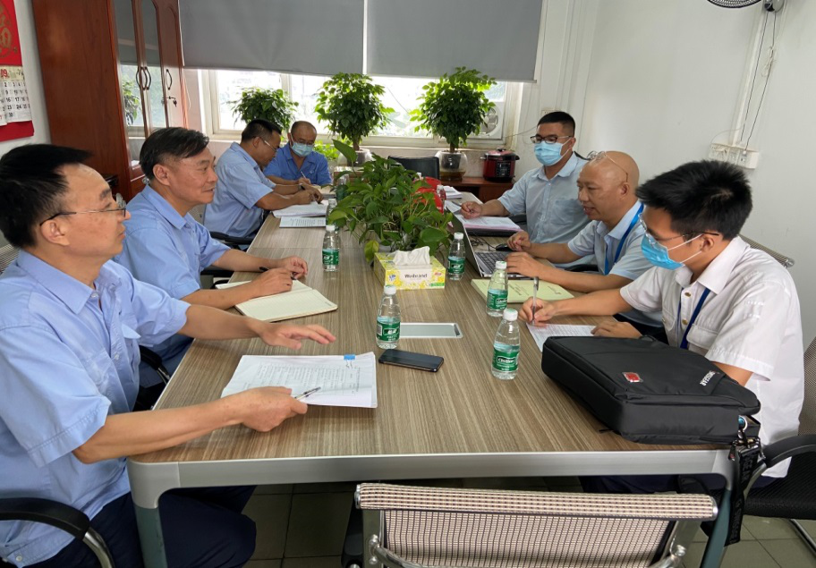 省特種設(shè)備檢測(cè)研究院蒞臨公司檢查指導(dǎo)