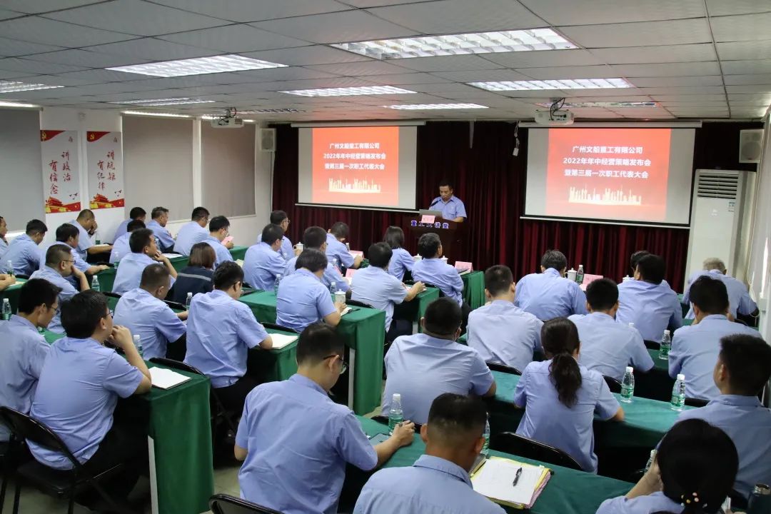 文船重工公司召開2022年中經營策略發(fā)布會