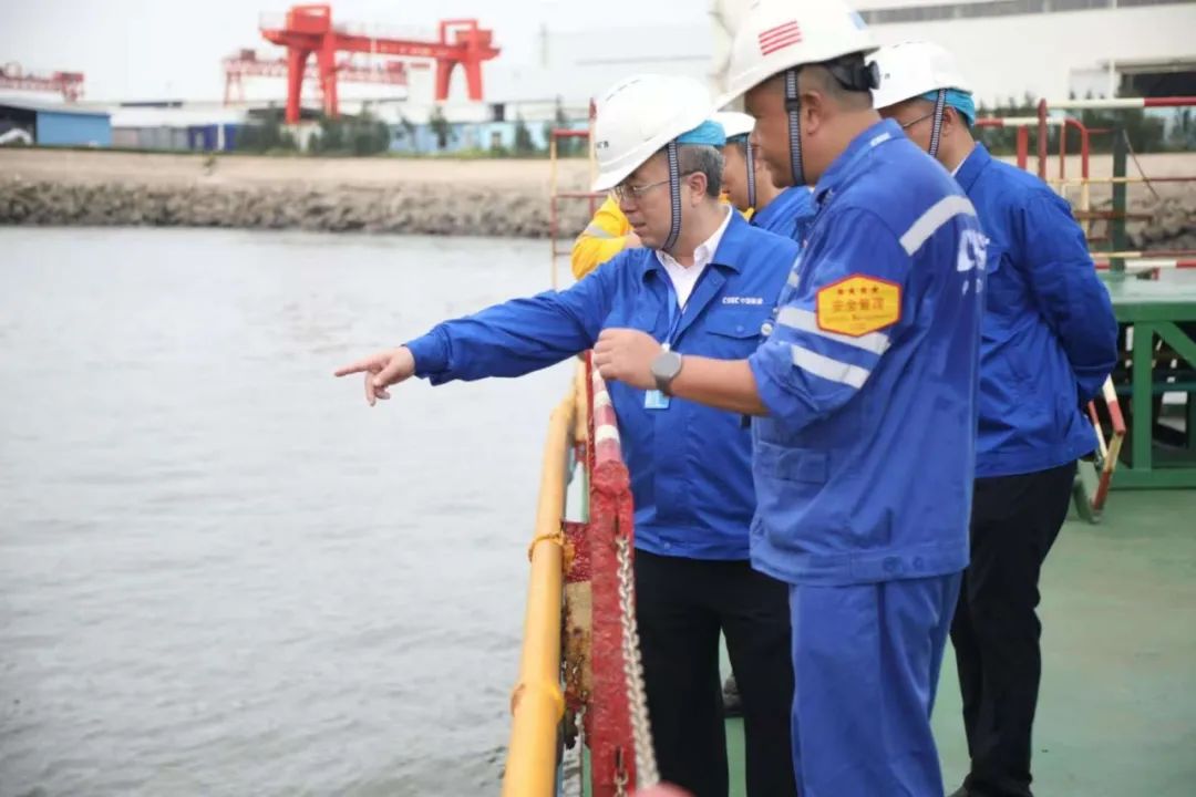 王國強調研中船集團旗下在桂企業(yè)，并開展安全生產檢查